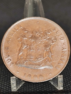 Moeda África do Sul 50 Cent ano 1990 - comprar online