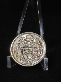 Moeda Guiana 10 cents FC ano 1990 - comprar online