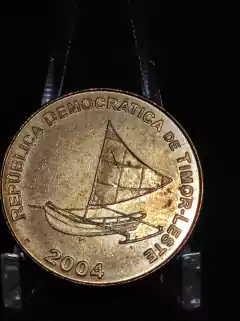 Moeda 25 centavos Timor Leste ano 2004 - comprar online