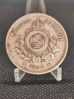 Moeda 100 Réis ano 1883 - comprar online