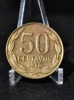 Moeda Chile 50 centavos