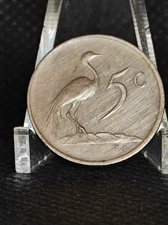 Moeda África do Sul 5 cents