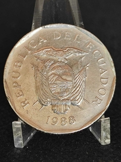 Moeda Equador 10 sucres ano 1988 - comprar online