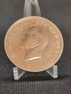 Moeda Grécia 5 drachmas ano 1954