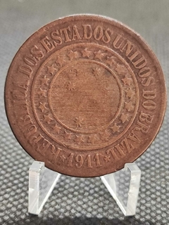 Moeda 40 Réis ano 1911 Bronze