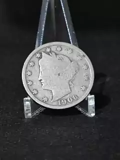 Moeda Estados Unidos v cents ano 1906 - comprar online