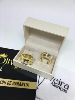 Par de Alianças de Casamento - Oliveira Alianças