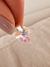 Dije Cristal Swarovski Rosa