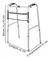 Andador Articulado 3 Barras Aluminio Super Leve Hidrolight - comprar online