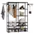 Rack Sapateira Arara Guarda Roupa Portatil Multifuncional - comprar online