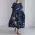 Elegante Vestido Verão Vintage Peixe Estampado na internet