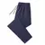 Calça casual em linha reta fino ajuste cintura elástica jogger - loja online
