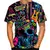 Camiseta de rua Graffiti divertida, estampada em 3D, hip hop - Mandruk Store