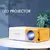 Mini Projetor Portátil Home Theater, Smart TV Laser Beamer, Cinema 3D, Projetor na internet