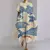 Elegante Vestido Verão Vintage Peixe Estampado - loja online