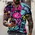 Camiseta de rua Graffiti divertida, estampada em 3D, hip hop - comprar online
