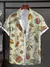 Imagem do Camisa havaiana para homens engraçado padrão de comida rápida
