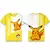 Camiseta Pokemon 3d desenho animado MNDK na internet