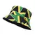 Bocca-pescador chapéu com bandeira de impressão