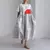 Elegante Vestido Verão Vintage Peixe Estampado - loja online