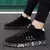 Casal sapatos de skate mulheres e homens plana causal rendas confortáveis - comprar online