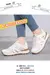Tênis casual moda trabalho e andando malha na internet