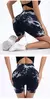 Verão feminino cintura alta shorts legging sem costura na internet