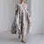 Elegante Vestido Verão Vintage Peixe Estampado - comprar online
