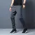 Imagem do Calça casual em linha reta fino ajuste cintura elástica jogger