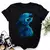 Novas camisetas femininas mangas curtas Stich - loja online