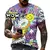 Imagem do Camiseta de rua Graffiti divertida, estampada em 3D, hip hop