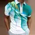 Moda tie-dye gradiente polos