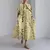 Imagem do Elegante Vestido Verão Vintage Peixe Estampado
