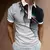 Moda tie-dye gradiente polos