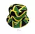 Bocca-pescador chapéu com bandeira de impressão