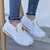 Sapato de plataforma slip-on - comprar online