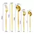 Louça de aço inoxidável, ouro, prata, garfos, facas, colheres, garfo, colher. - comprar online