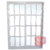 VENTANA BALCON 1.50X2.00 VIDRIO REPARTIDO ALUMINIO BLANCO - comprar online