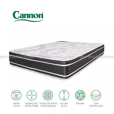 Colchón Cannon Renovation Euro Pillow 160x200x33 - comprar online