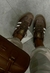 Adidas samba couro marrom na internet
