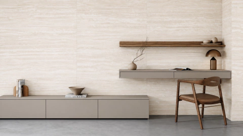 Porcelánico Supra Travertino Navona 64x123 - comprar online