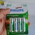 Pilha Philips AA 2500 mah 4 pilhas