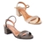 Kit 2 Pares Sandália Vizzano Salto Grosso Feminina com Fivela Conforto - comprar online