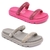 Kit 2 Papete Vizzano Feminina Strass Brilho Tratorada Original - comprar online