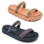 Kit 2 Papete Vizzano Feminina Strass Brilho Tratorada Original - loja online