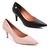Kit 2 Scarpin Vizzano Feminino Salto Baixo Fino Original - loja online