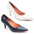 Kit 2 Scarpin Vizzano Feminino Salto Baixo Fino Original - loja online