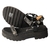 Sandália Vizzano Plataforma Feminina Strass 6499-103 - comprar online
