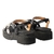 Sandália Vizzano Flatform Feminina Tratorada Original 6499