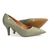 Scarpin Vizzano Feminino Salto Baixo Fino Macio Original - Krokodilus